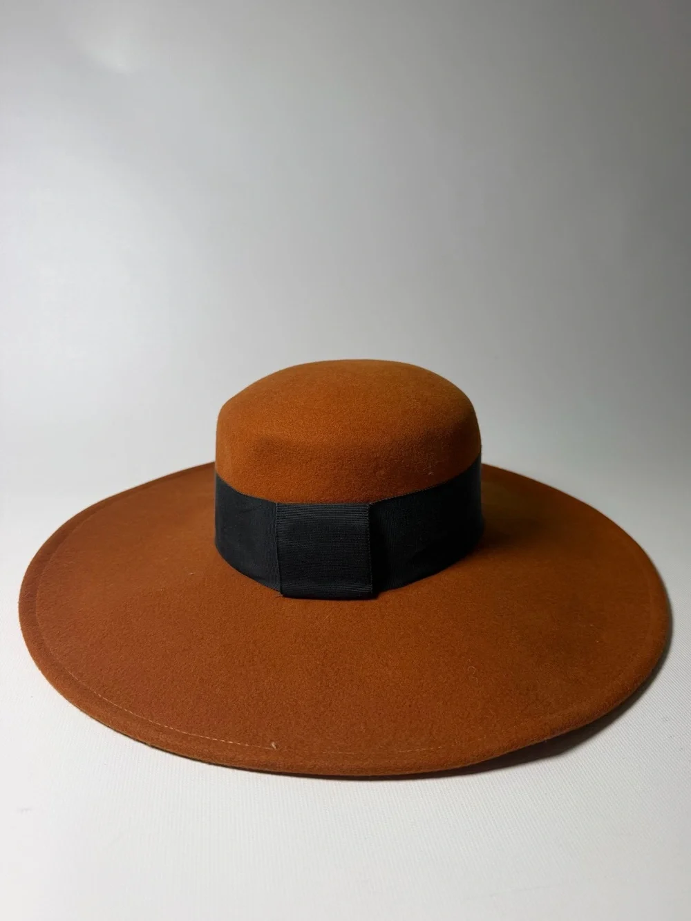 Vintage Adolfo II Wide Brim Wool Hat